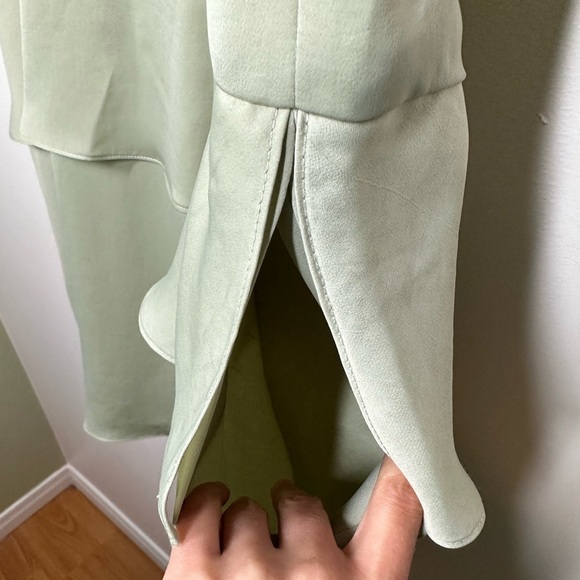 CLUB Monaco Norra Dress Light Green Size 2 - Picture 3 of 6